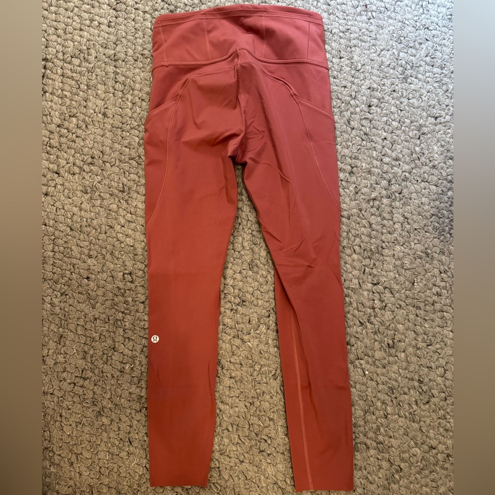 Pink Lululemon Leggings Size 6